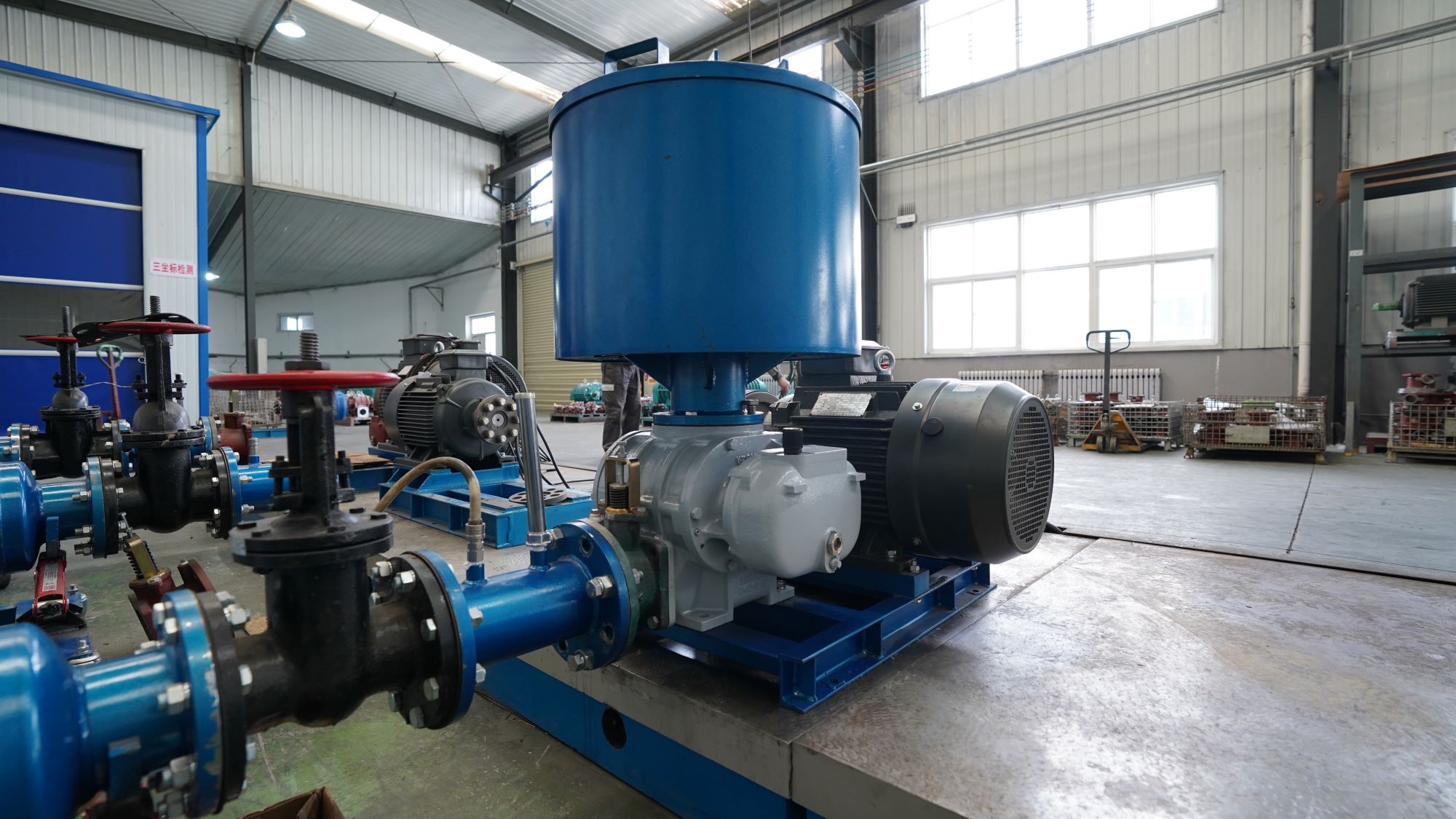 side blower